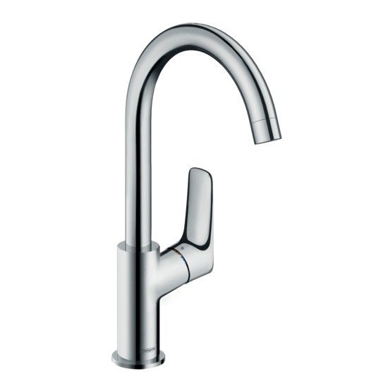 Смеситель Hansgrohe Logis для раковины 71131000 схема 2