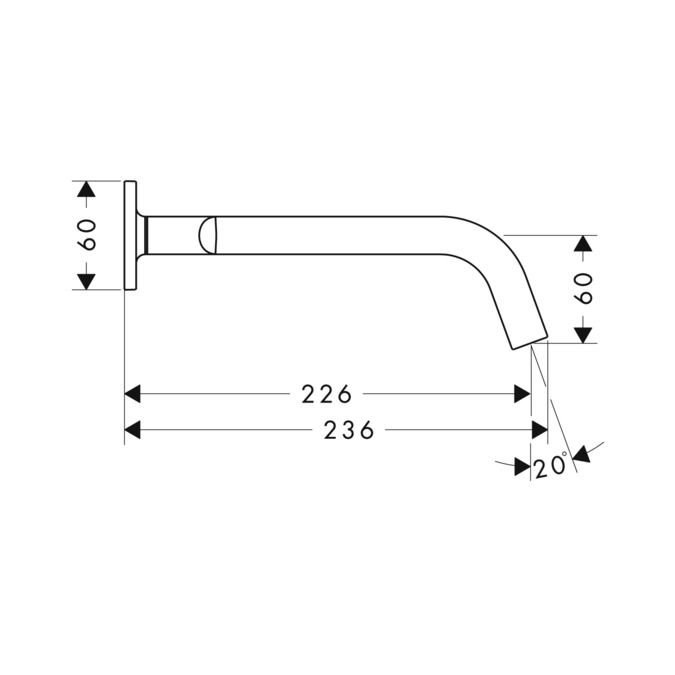 Смеситель Hansgrohe AXOR Citterio M для раковины 34315000 ФОТО