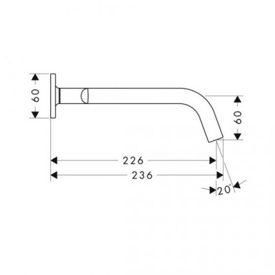 Смеситель Hansgrohe AXOR Citterio M для раковины 34315000 ФОТО