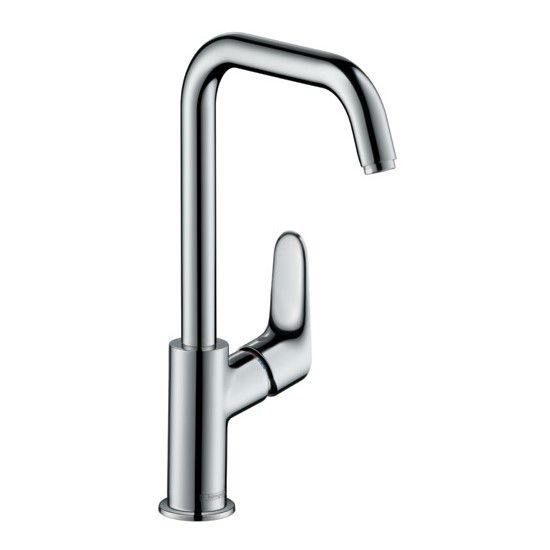 Смеситель Hansgrohe Focus для раковины 31609000 схема 2