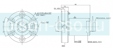 Гайка ШВП Hiwin R12-4T3-FSI