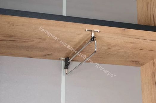 Прихожая Ольга-Лофт 4 (Дуб Крафт Золотой/Темно-Серый)