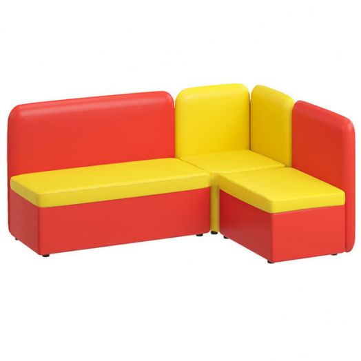 РСН-0313 Комплект Детской мягкой угловой мебели (1700x1150x740 мм)