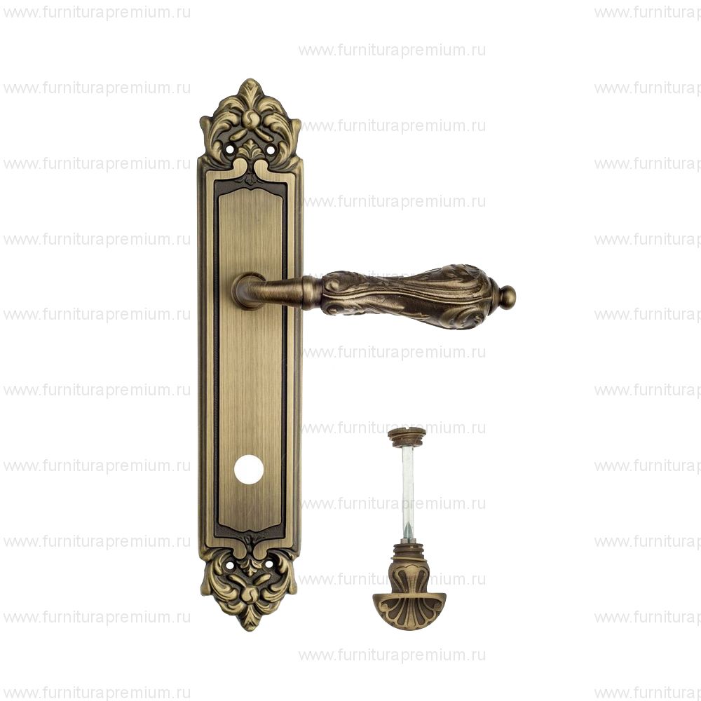 Ручка на планке Venezia Monte Cristo PL96 WC-4