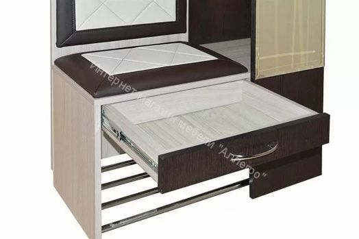 Прихожая Ольга 4 (Ясень Шимо Светлый/Венге)