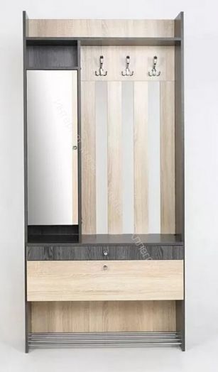 Модульная прихожая Гретта (Ясень Черный/Дуб Сонома)