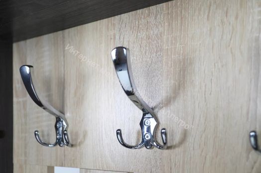 Модульная прихожая Гретта (Ясень Черный/Дуб Сонома)