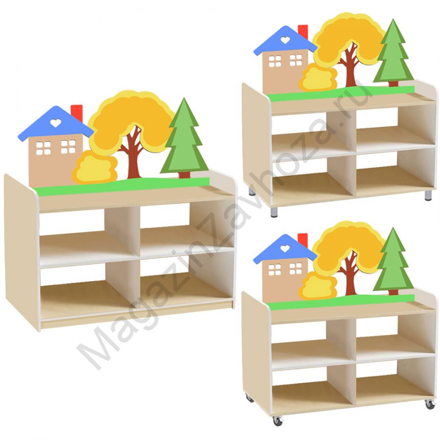 ТУМБА ДЛЯ ИГРУШЕК И ПОСОБИЙ 21