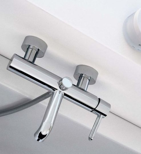 Смеситель Hansgrohe AXOR Uno для ванны с душем 38421000 схема 2