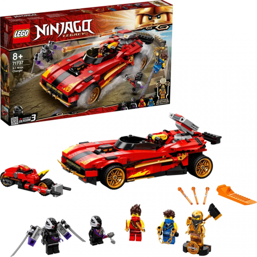 Конструктор LEGO Ninjago Ниндзя-перехватчик Х-1 71737