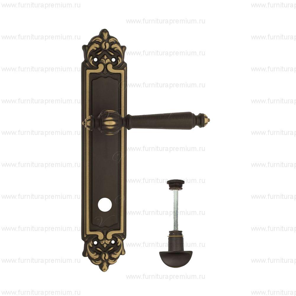 Ручка на планке Venezia Pellestrina PL96 WC-2