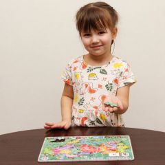 Деревянный пазл YOSHATOYS Карта Марий Эл