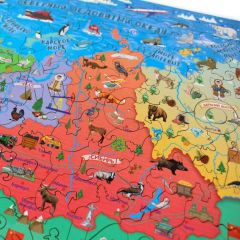 Пазл Карта России макси