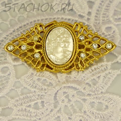 Брошь "Камея" (США)