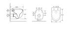 Унитаз подвесной WW JECKENBACH 004 GL-WT