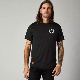Fox Nobyl SS Tech Tee Black футболка