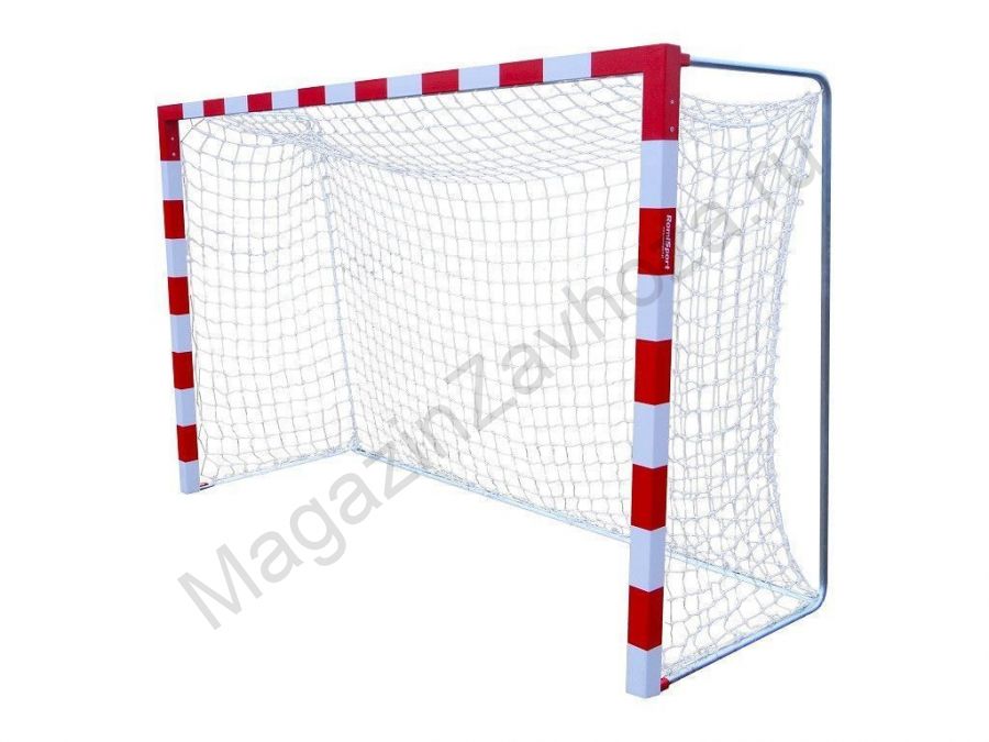 Сетка гандбол/мини-футбол Д=2.5 мм яч. 100*100  белый Размер 2,00 * 3,00 * 1.0 м ПА