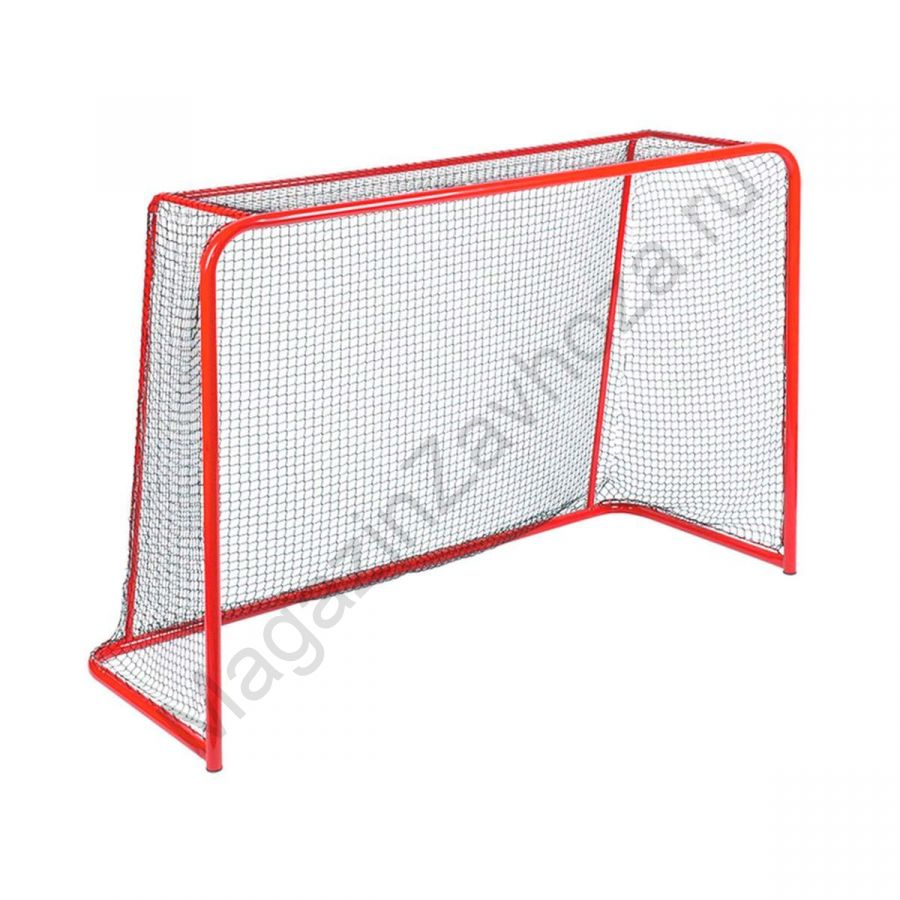 Сетка флорбол Д=2,0 мм, яч. 40*40, цв. черный. Размер 1,20 *1,80*0,60м ПП, (пара).