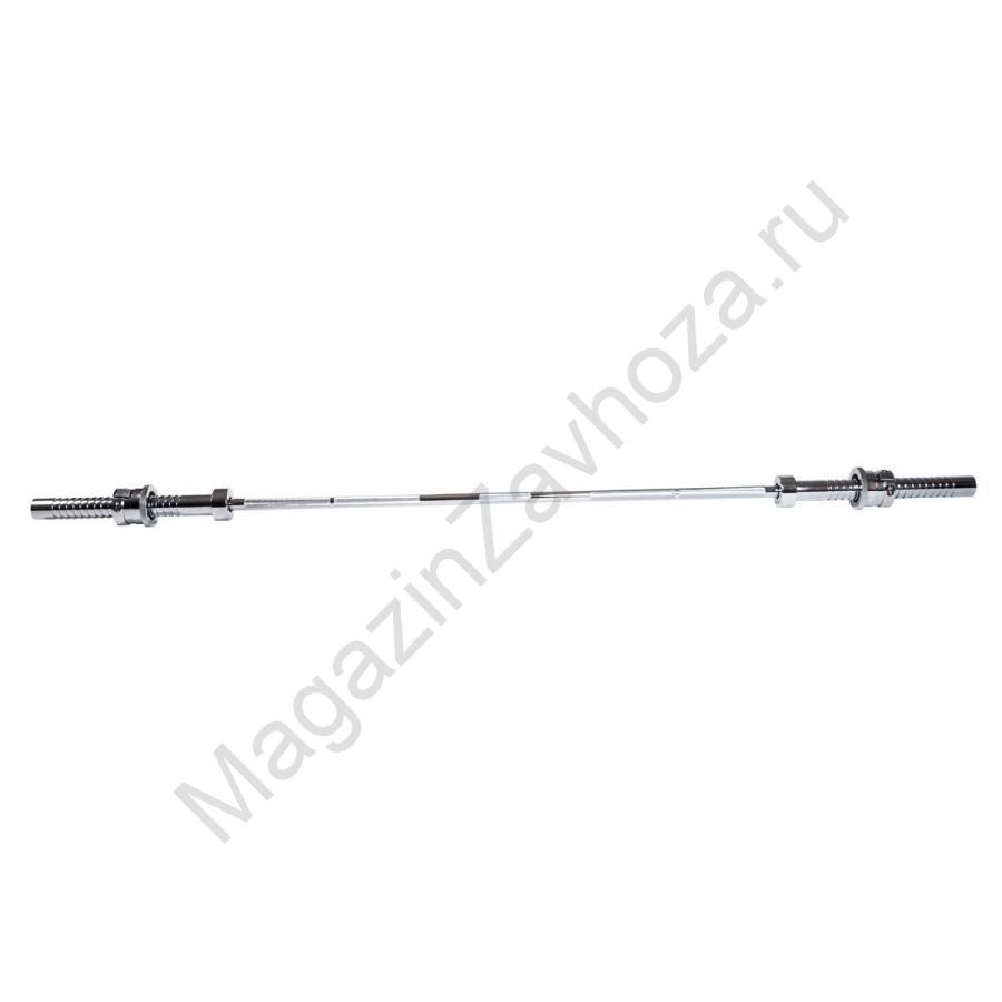 Гриф для штанги ZSO, усиленный, сложный, D-50, L2200, до 500 кг, олимпийский замок 2x2,5 кг