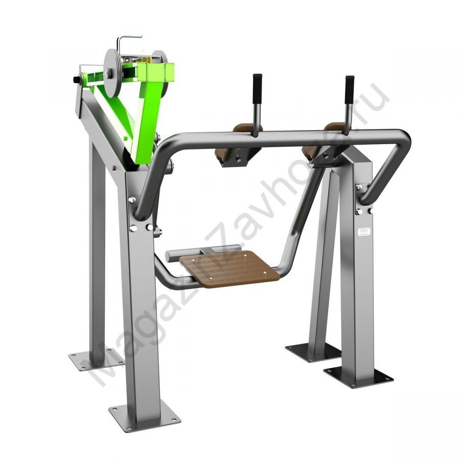 Power-1814 Уличный тренажер Пресс-машина с переменной нагрузкой Zavodsporta