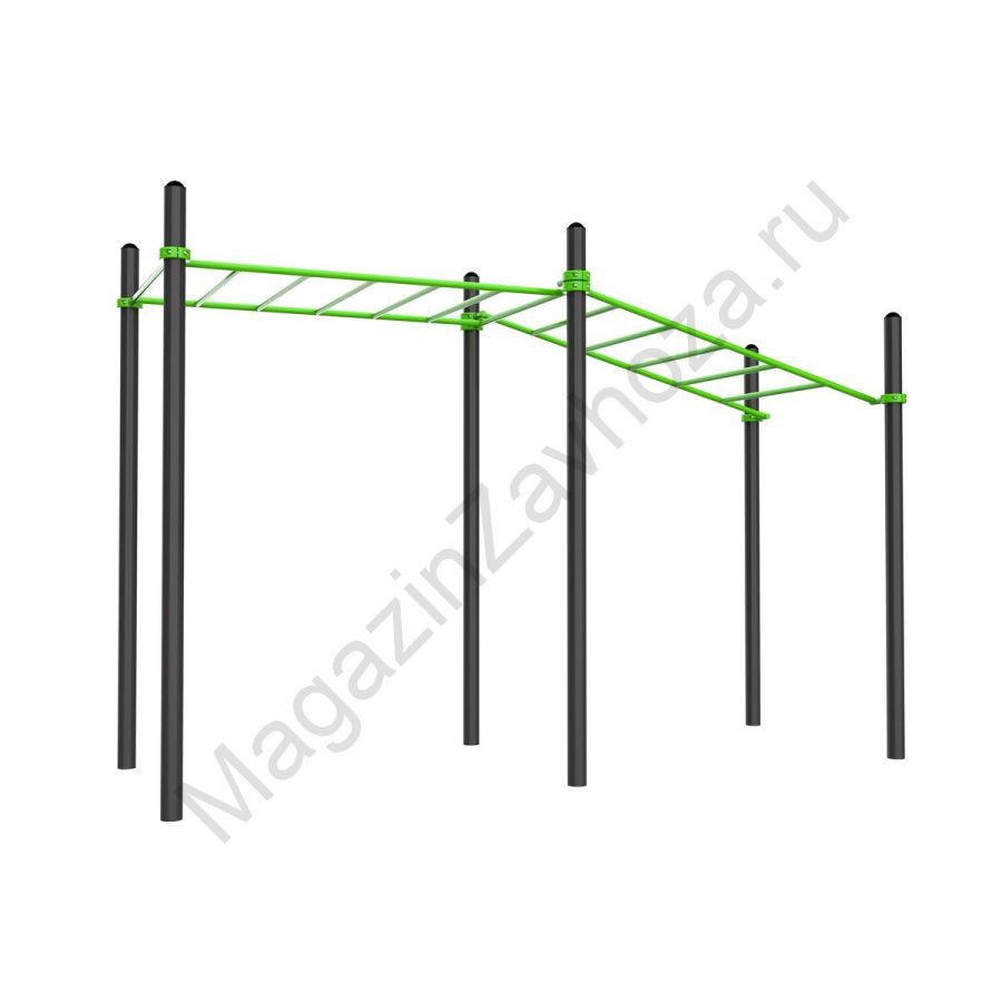 W214 Воркаут (рукоход в подъем, рукоход классический) Zavodsporta