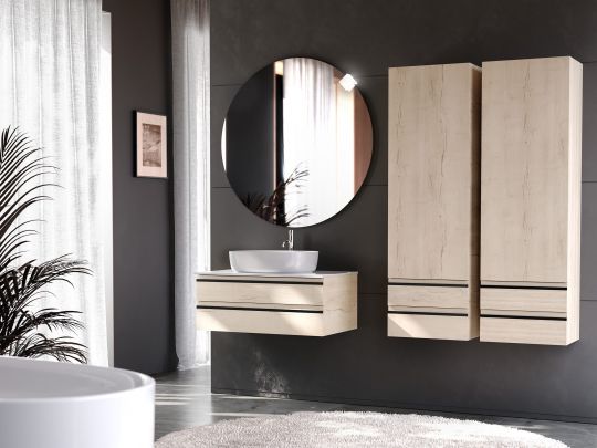 Тумба под умывальник Kolpa San ALEXIS OA (Алексис) 80х50 схема 2