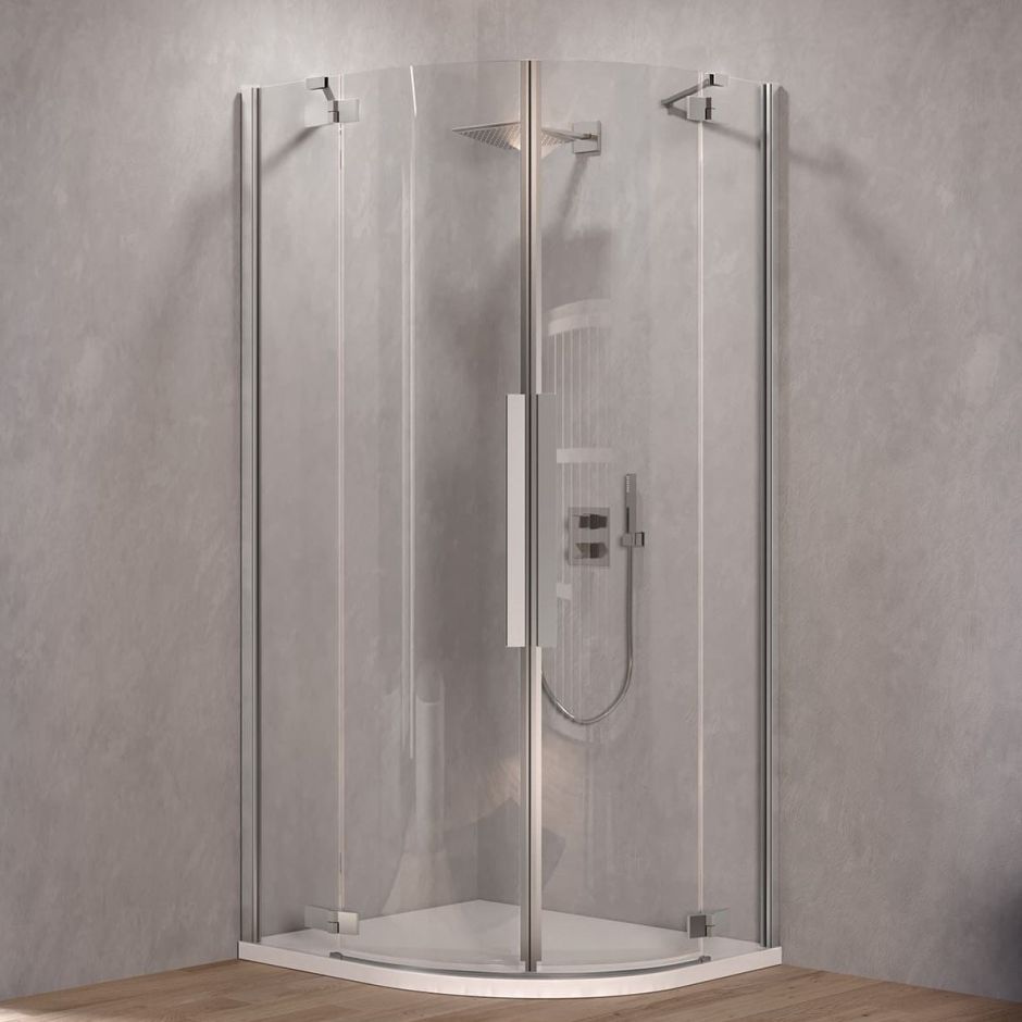 Изображение Полукруглый душевой уголок Kolpa San POLARIS R 515