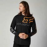 Fox Skew LS Crew Black футболка
