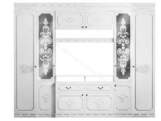 Модульная Гостиная Мария Луиза  (Бодега Белый)