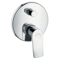 Смеситель Hansgrohe Metris для ванны/душа 31487000 схема 2