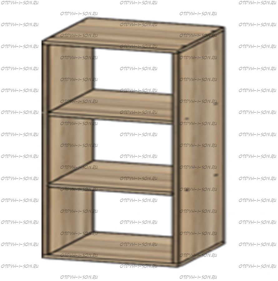 Стеллаж Юта №3 (380 х 350 х 1115)