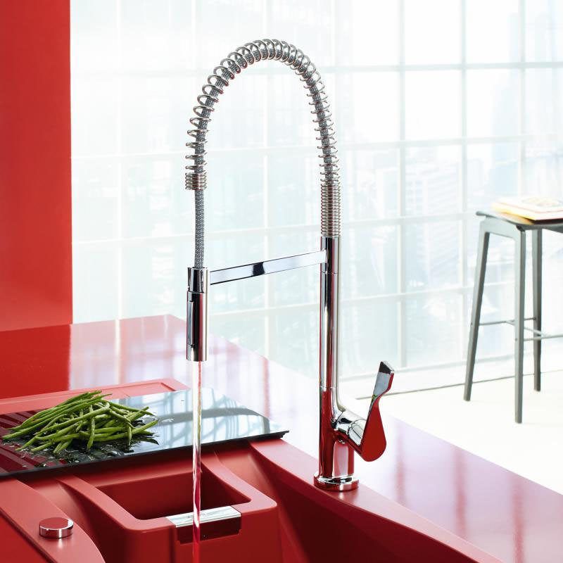 Смеситель Hansgrohe AXOR Citterio для кухни 39840800 ФОТО