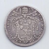 тестон 1785 года Ватикан
