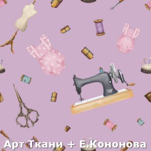 Ткань хлопок для шитья кукол Е.Кононова 144