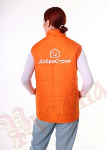 теплая жилетка для униформы продавцов