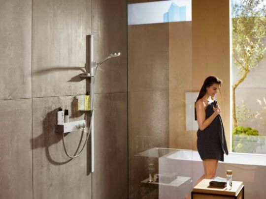 Смеситель Hansgrohe ShowerTablet для душа 13102400 ФОТО