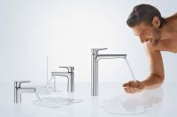 Смеситель Hansgrohe Talis Select E для раковины 71750000 схема 2