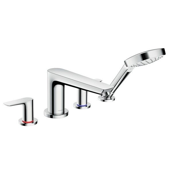 Смеситель Hansgrohe Talis E для ванны с душем 71748000 схема 2