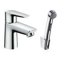 Смеситель с гигиеническим душем Hansgrohe Talis E для раковины 71729000 схема 2