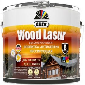 Пропитка Лессирующая по Дереву Dufa Wood Lazur 2.5л Алкидная, Полуматовая для Внутренних и Наружных Работ / Дюфа Вуд Лазурь