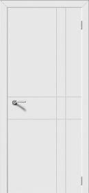 Межкомнатная Дверь Verda Геометрия Белая Глухая / Верда