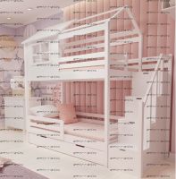 Кровать двухъярусная, Кровать-домик Felicia №55B