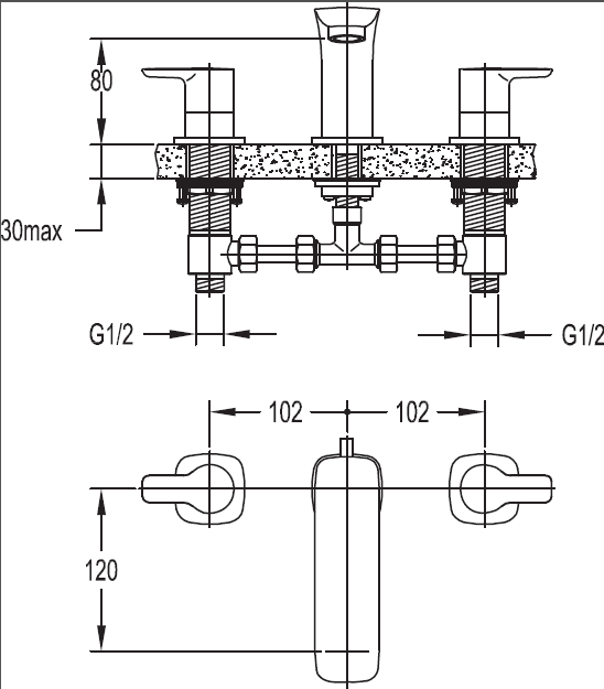 Cezares Tesoro смеситель для раковины TESORO-BLS-01 схема 2