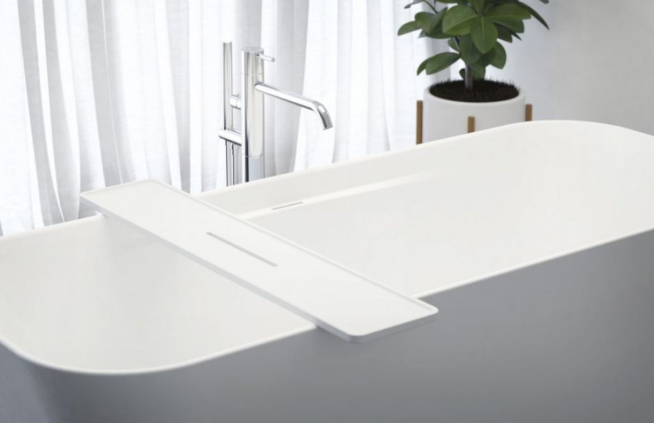 Полка для отдельно стоящей ванны Cezares TITAN-SLF