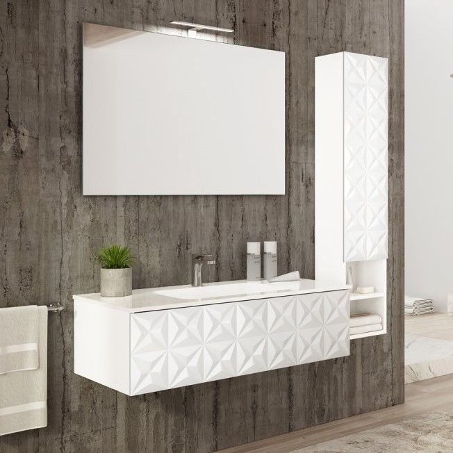 Изображение Подвесная тумба с ящиком на доводчиках Cezares Lecce Moderno LCBS1051C.601 105х30