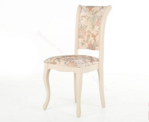 Стул "Белла"  Белый/ тк Рио 34