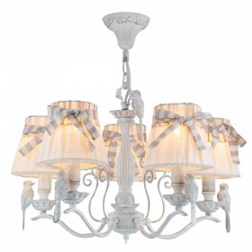 Люстра Maytoni Classic Bird ARM013-05-W Белый Антик, Металл