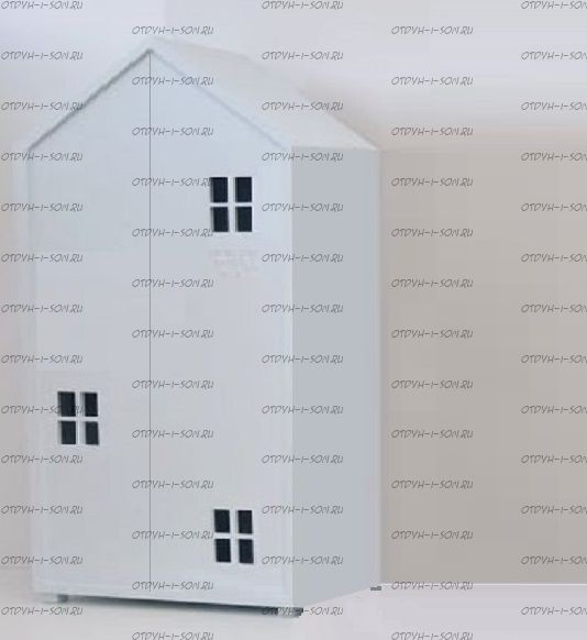 Шкаф-Домик двухдверный №4 ДИ (любые размеры)