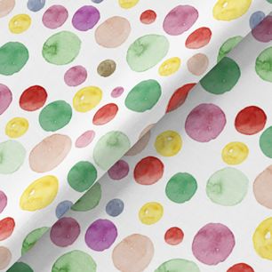 Хлопок - Разноцветные круги 25х75 см limit