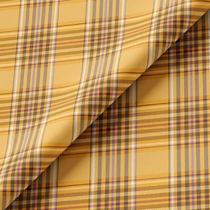 Хлопок - Песочная клетка осенью 50х37 см limit